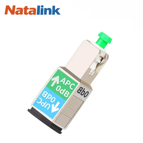 Natalink SC/APC 남성에서 SC/UPC 여성 광섬유 어댑터, FTTH용 단일 모드 하이브리드 광 커넥터, 레드 라이트 펜 및 점퍼.