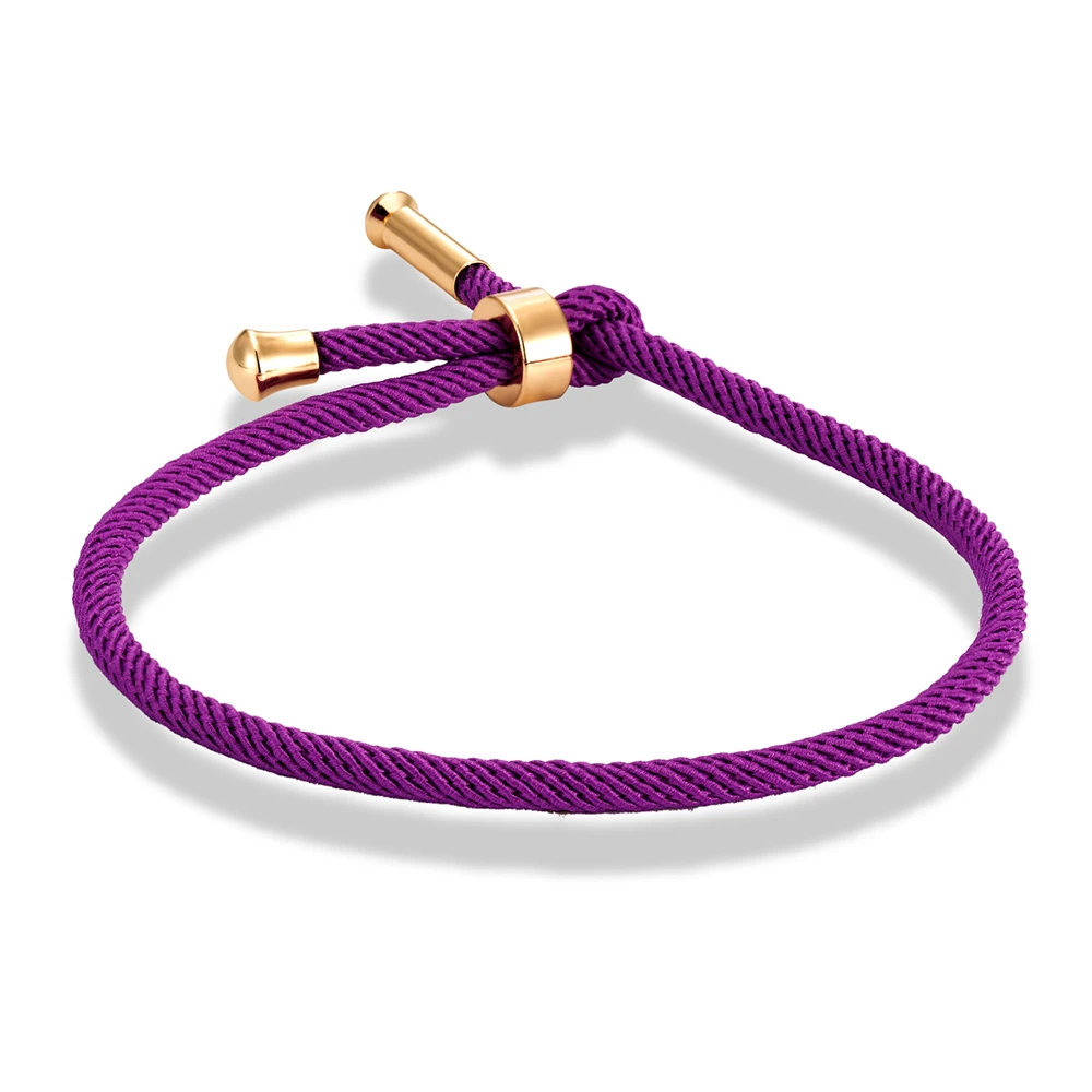 Pulseras minimalistas para parejas para hombres y mujeres, pulsera de larga distancia, 18 colores, cuerda de Milán, tejido, joyería de la amistad, regalo