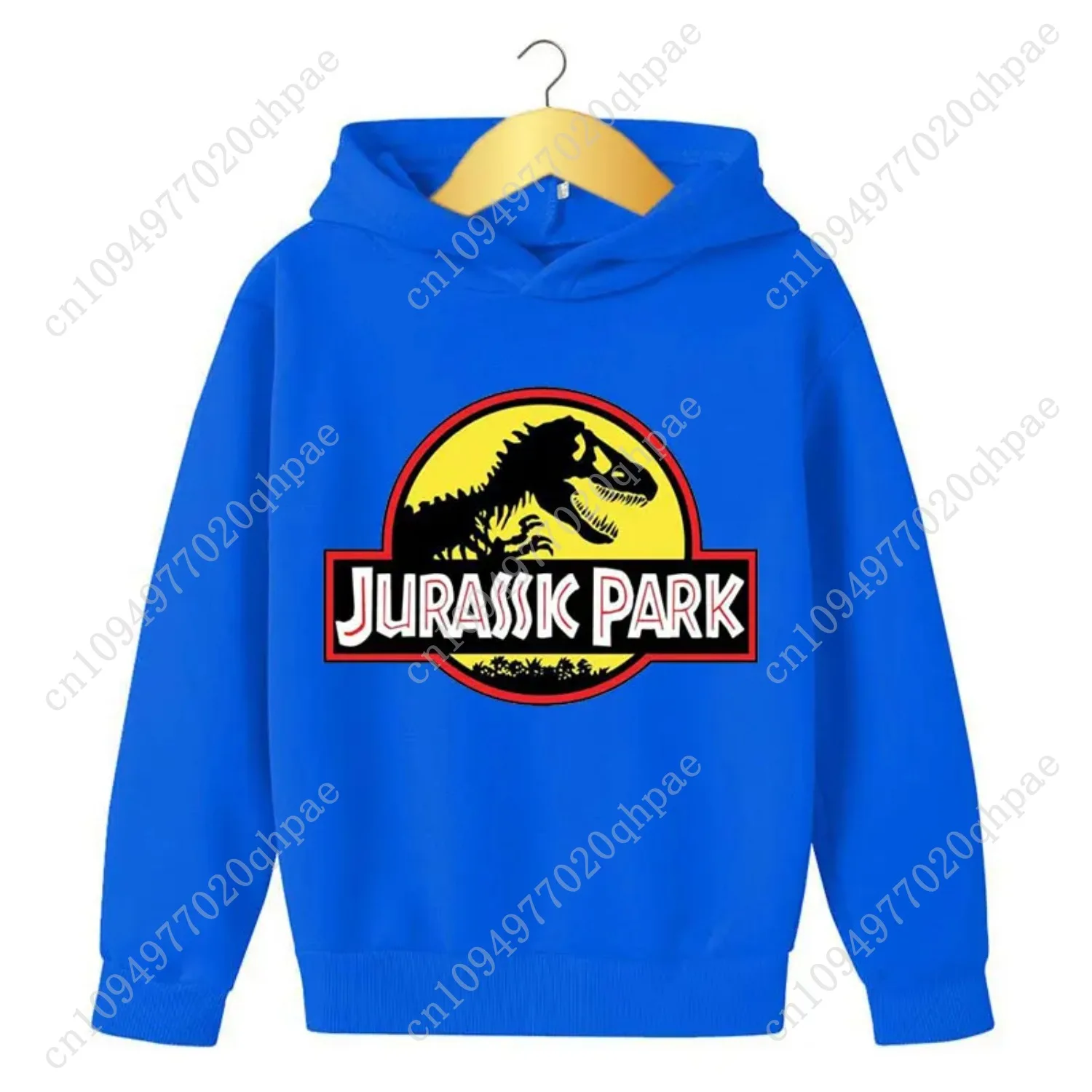 Children Clothing Jurassic Park Dinosaur print Boys Girls Hoodie  Tops Spring Autumn Leisure Sweatshirr Toddler 3-12 Year Coat