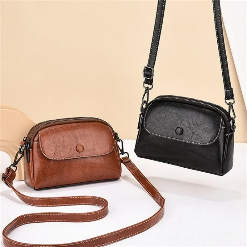 

Модная кожаная женская сумка Элитный бренд Известный дизайнер Элегантная модная сумка через плечо