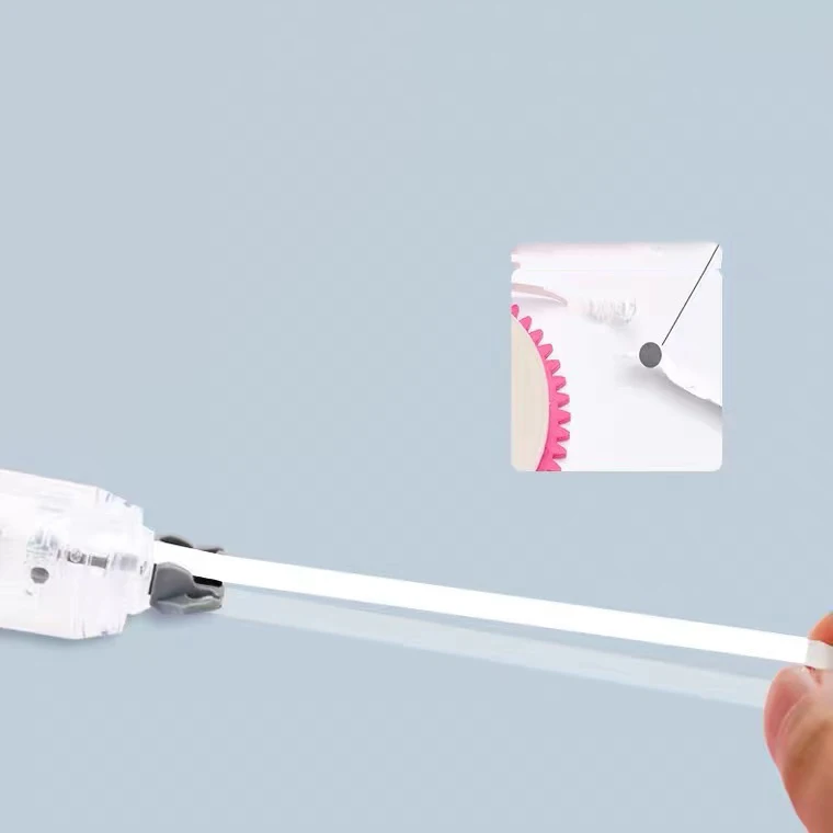 Bande de Ration de Documents Macaron de Grande Capacité en Forme de Stylo, Fournitures de Rentrée Sв, Papeterie Mignonne, 1 Pièce