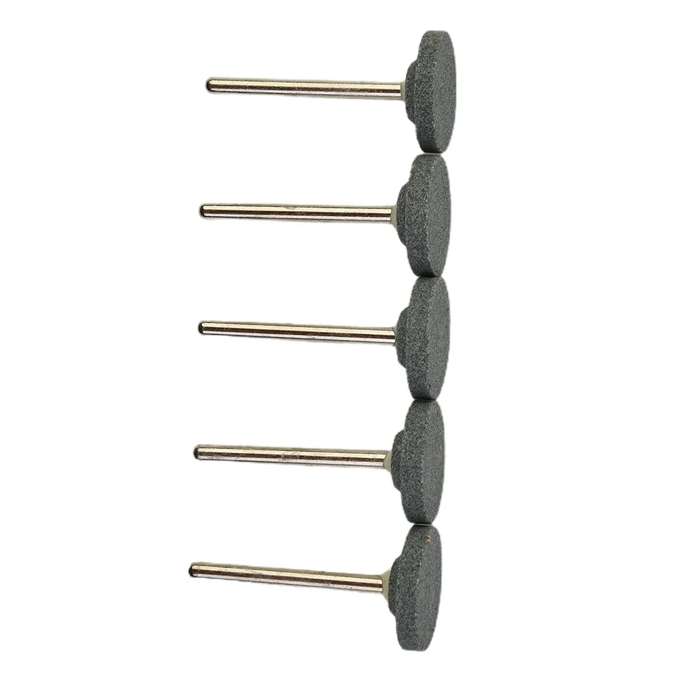 25Pcs Ceramic Grinding Head Polishing Bit Ellipse Shape For Stone Polishing Electric Grinder Rotary Tools Accessories