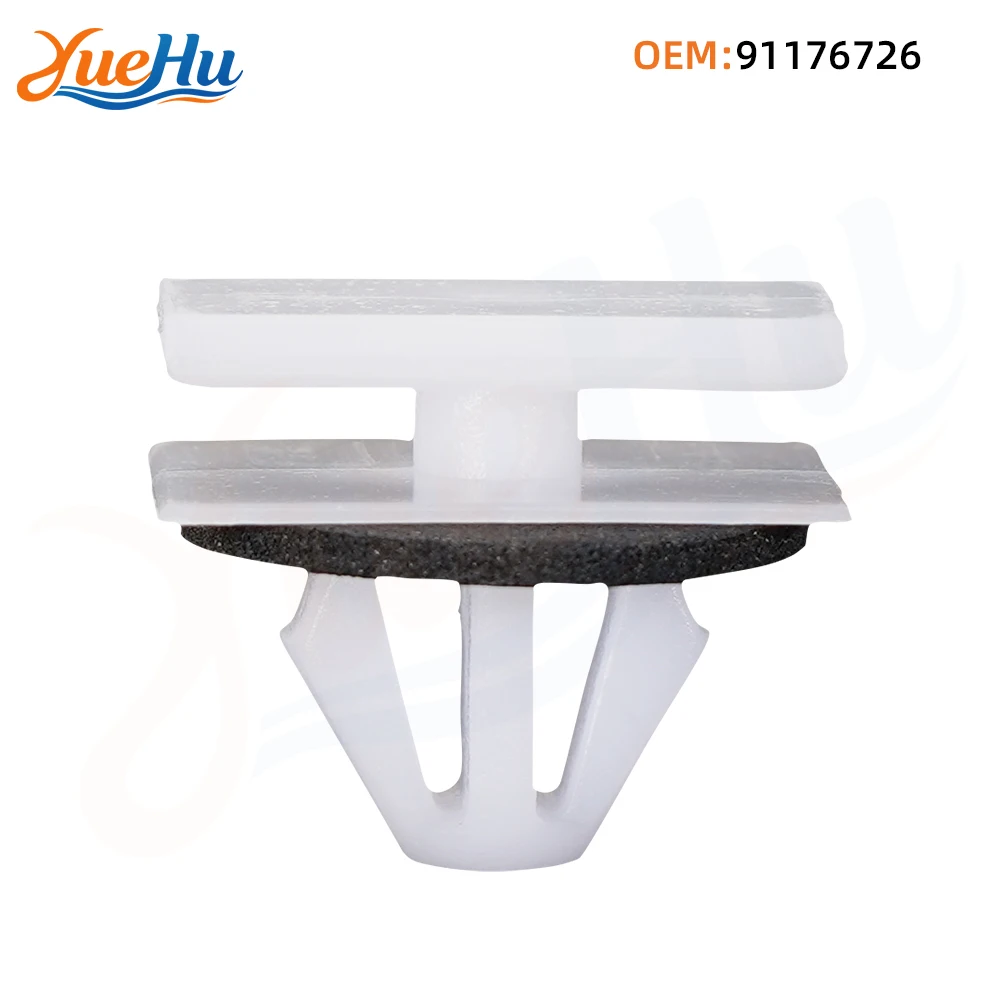 YUEHU 25PCS Clips de Moldura para Puerta Lateral, Abertura de Rueda y Embellecedor para GM 91176726 Chevrolet Tracker