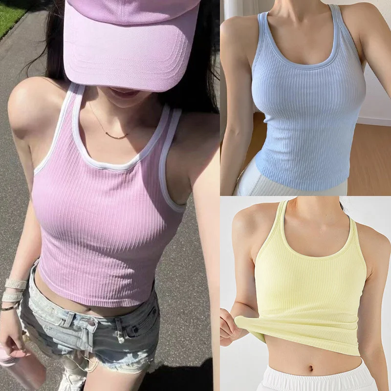 

Breathable Sweat-Wicking Sports Sleeveless Tank Top, Ideal for Running, Fitness Training & Yoga