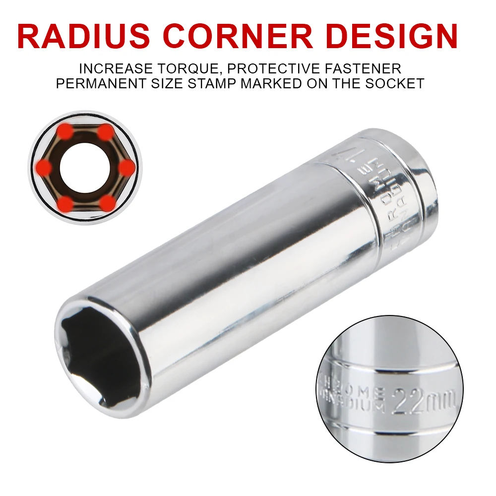 Seal Driver Installer Remover Automotive Tools Car Repair Kit Hand Tool Wheel Bearing Mechanical Socket Wrench 108 Pcs/Set