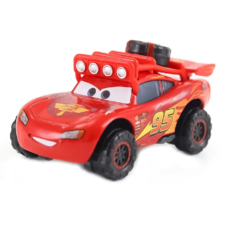 Samochody Disney Pixar 2 3 Bigfoot zygzak McQueen Mater Jackson Storm Ramirez Diecast pojazdu stopu metalu zabawki dla dzieci prezent na boże