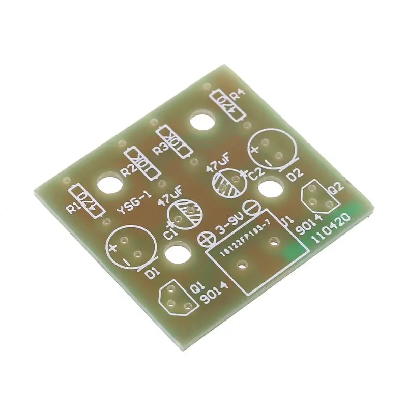 573A 1 Bộ Bộ Dụng Cụ Làm Đồ Điện Tử DIY Đèn Nhấp Nháy Bộ Phận Bảng Mạch Điện Tử