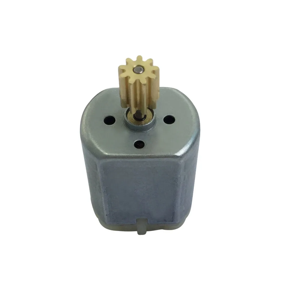 FC-280SC 12V 11800RPM DC Motor with Gear 9T Vehicle Power Window Motor Car Rearview Mirror Trunk Electric Motor Micro DC Motor
