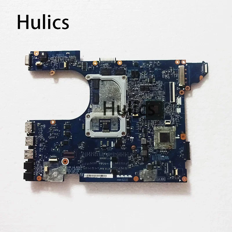 Hulics Used CN-04P57C QCL00 LA-8241P 7520 Mainboard For Dell Inspiron 15R 5520  Laptop Motherboard With HM76 HD7730M 2G