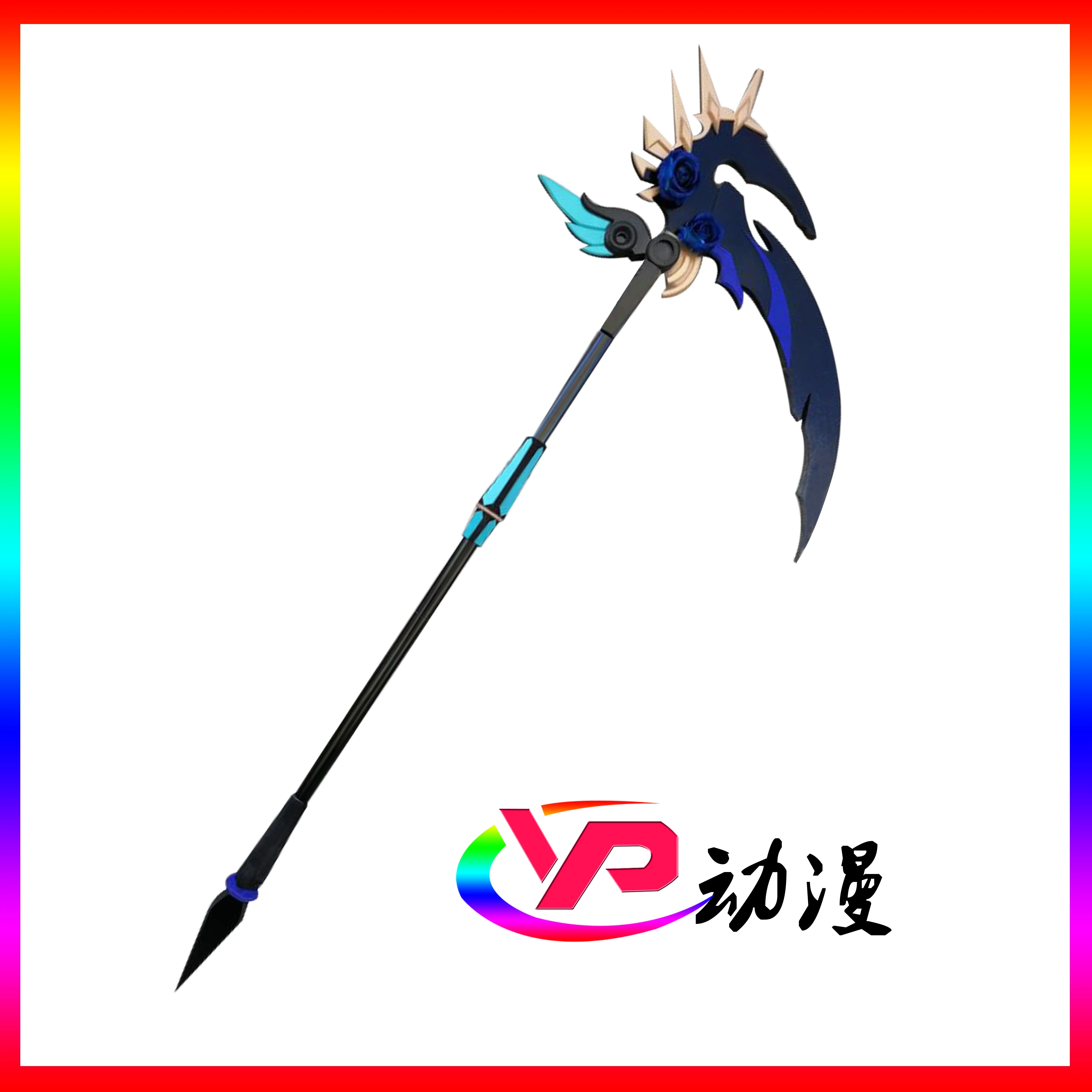 Rita Rossweisse Honkai Impact 3 Sickle Weapon Cosplay Props Weapons Halloween Christmas Party Props for Comic Show