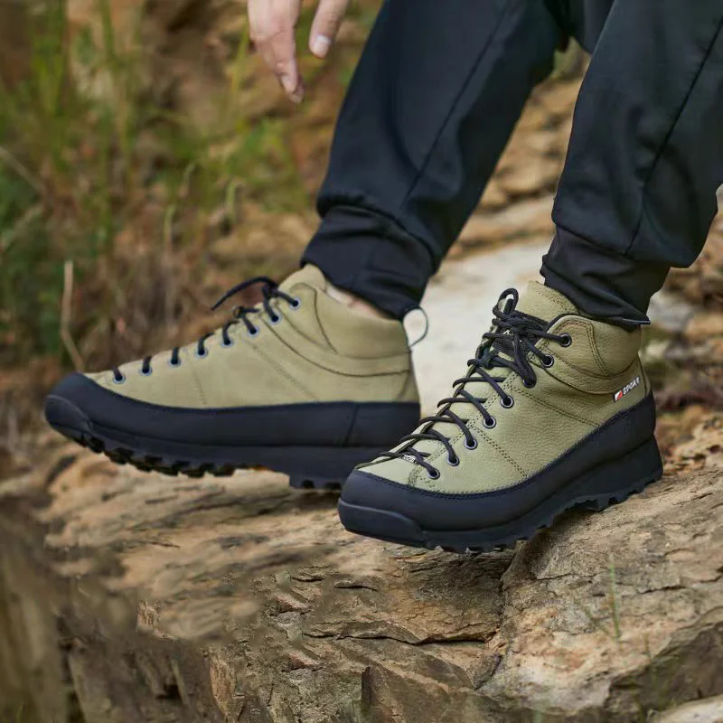 Luxus Marke Klettern Schuhe Männer Anti-Slip Wanderschuhe Mann Im Freien Tragen-beständig Wanderschuhe Schuh Bequeme Trekking Turnschuhe