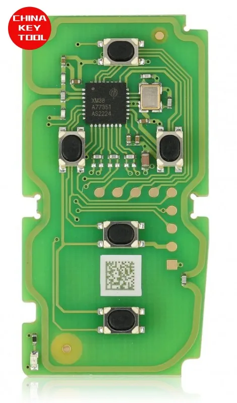 Xhorse XSTO20EN TOY.T XM38 Smart Key PCB com Shell 4/5 Botões Versão Global