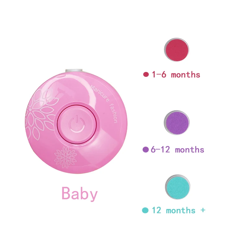 Elektrische Baby Nagel Trimmer Kid Nagelpolijstmachine Tool Baby Manicure Schaar Babyhygiëne Kit Baby Nagelknipper Cutter Voor Pasgeboren