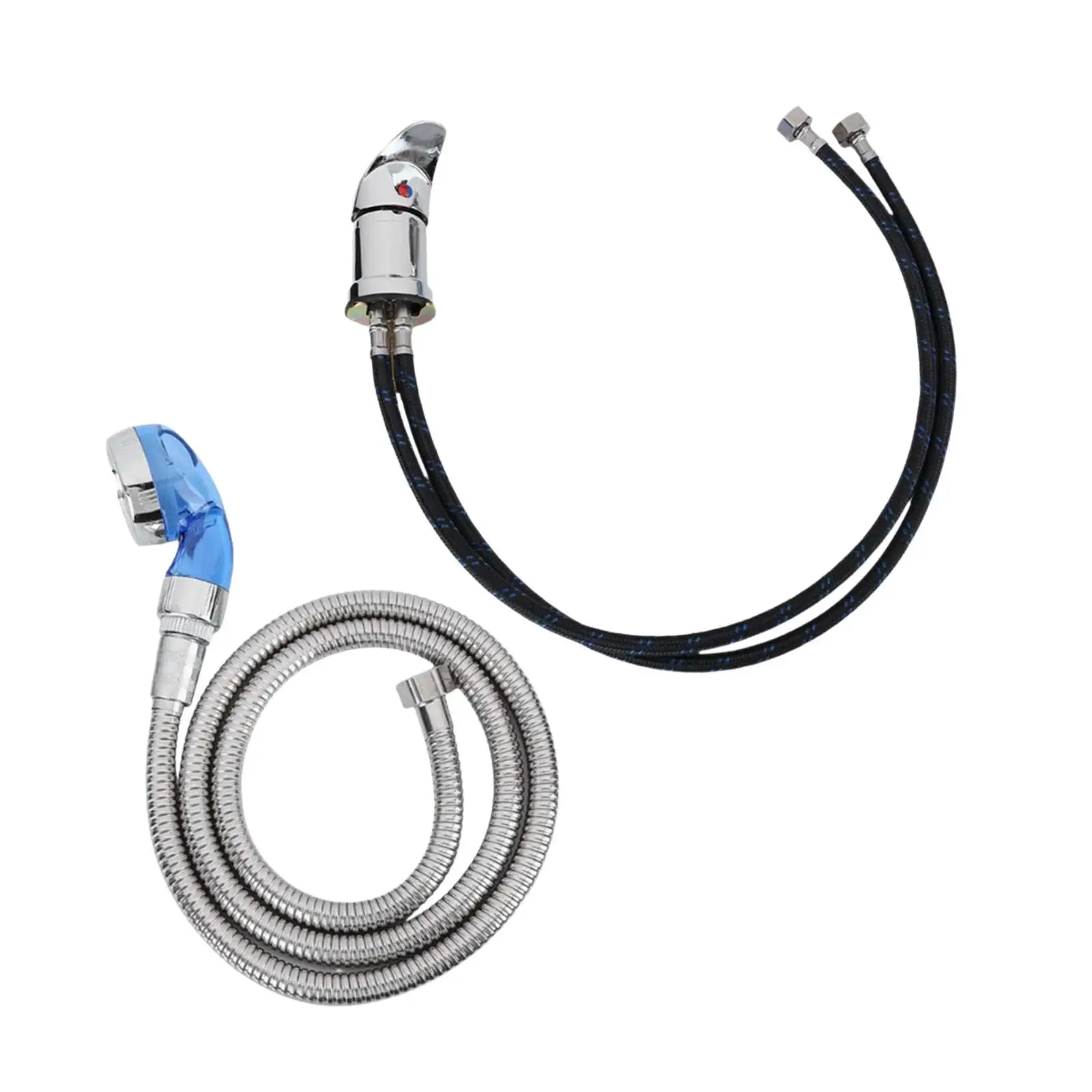 صنبور وعاء حوض الشامبو ومجموعة الرش ملحقات استبدال صمام الخلط الساخن والبارد #1