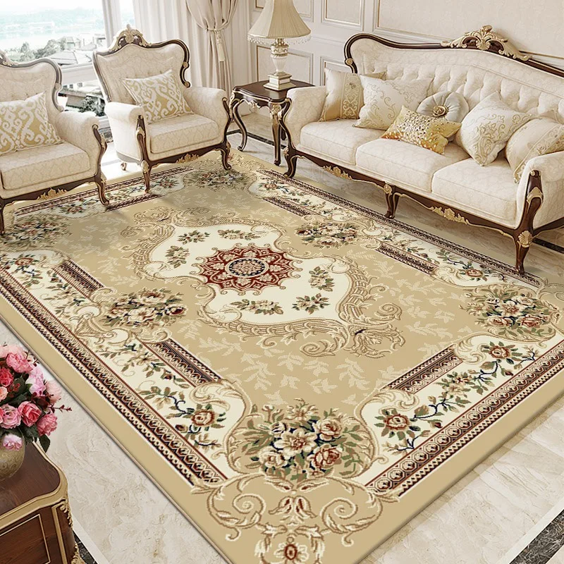 European style living room coffee table blanket sofa carpet light luxury bedroom bedside mattress Chinese style American style