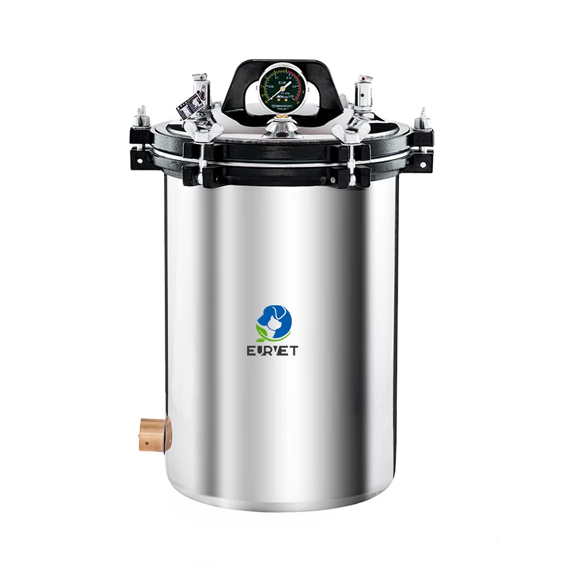 

EUR VET Cheap Price Portable Pressure Steam Sterilizer Hospital Steam Sterilizer For Use Veterinary Equipment