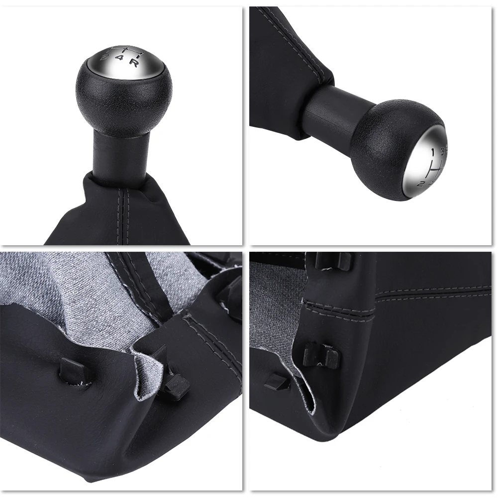 

5-скоростной автомобильный рычаг переключения передач, комплект ручки переключения передач для Peugeot 307 308 607 608 Citroen C3 C5 Заглушка переключения передач