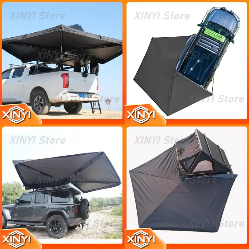 Sunproof Car Awning Outdoor Awning Campervan 4x4 Car Free Standing 270 Awning