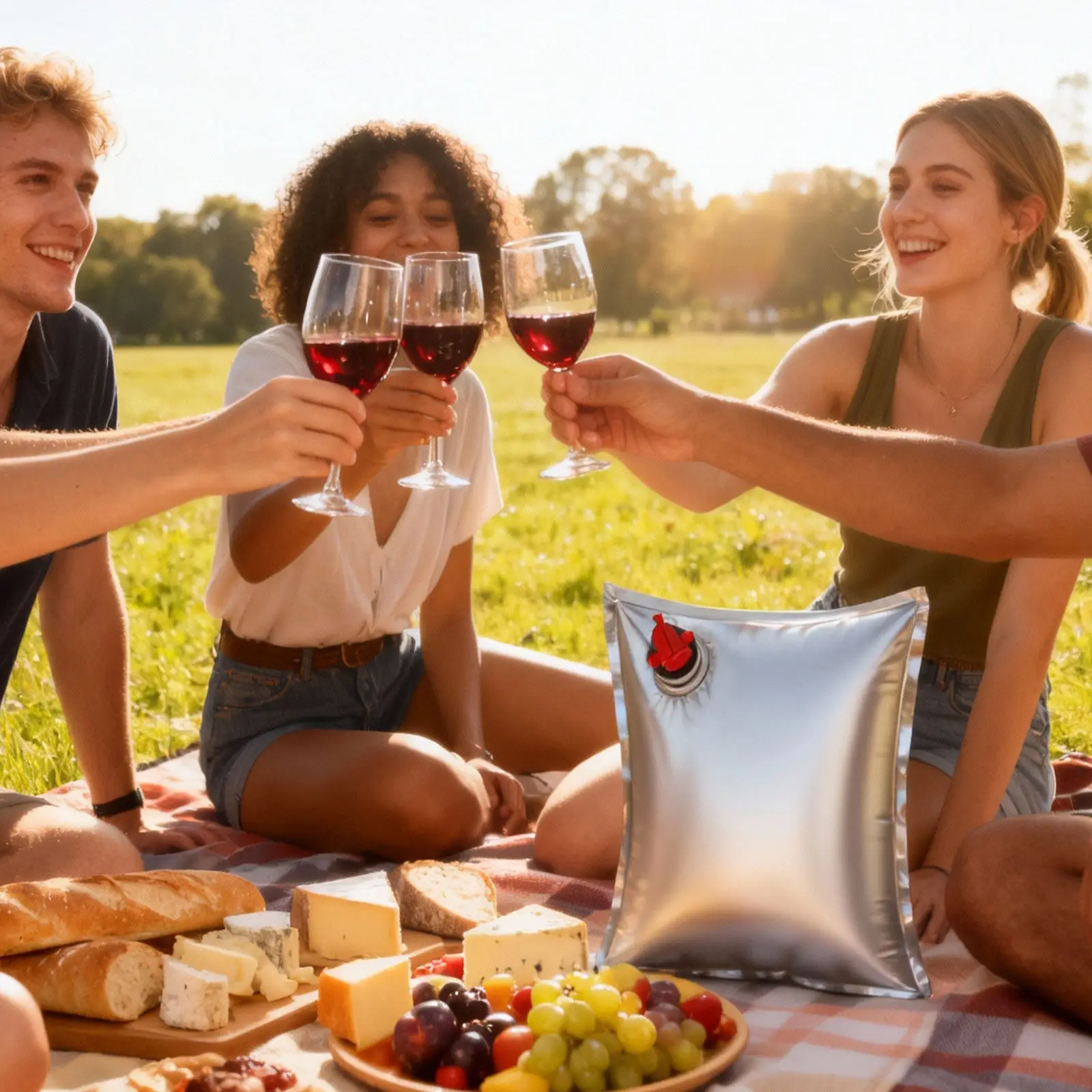 

10Pcs Red Wine Preservation Bags Liquor Juice Pouch Packing Bag Beverages Food Pouches Refillable Portable Drinks Storage Holder