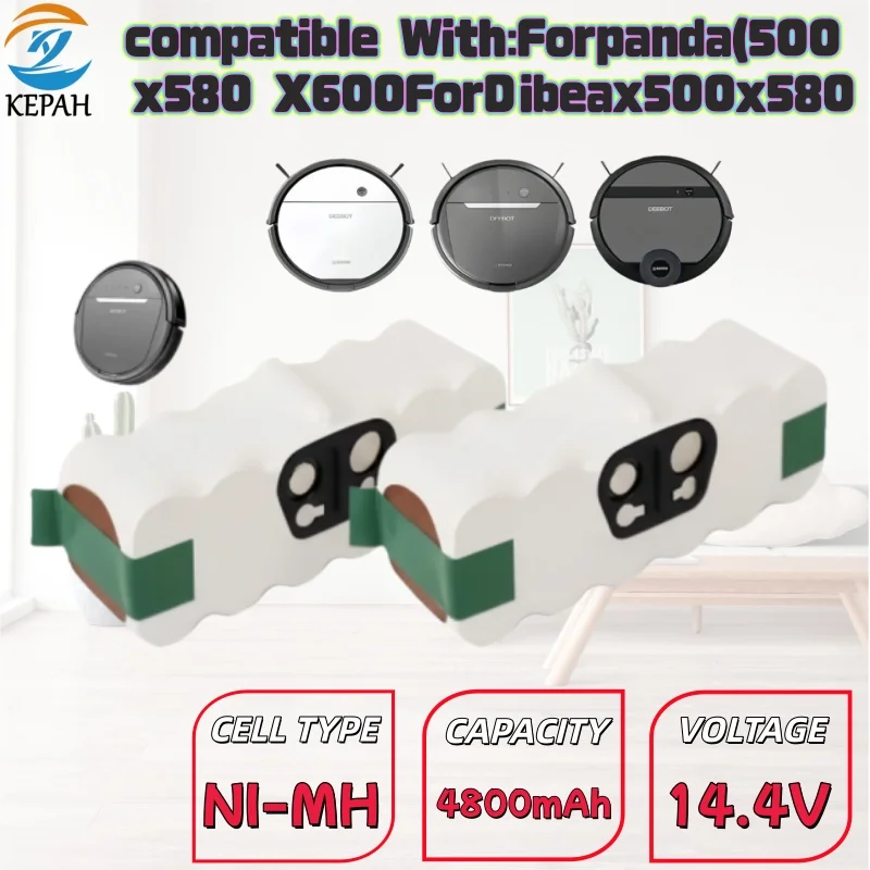 

Аккумулятор для iRobot Roomba 6800 мАч, 14,4 В, для iRobot Roomba 500 600 700 800 900 серии 14,4 В 620 650 770 780 580 Аккумулятор