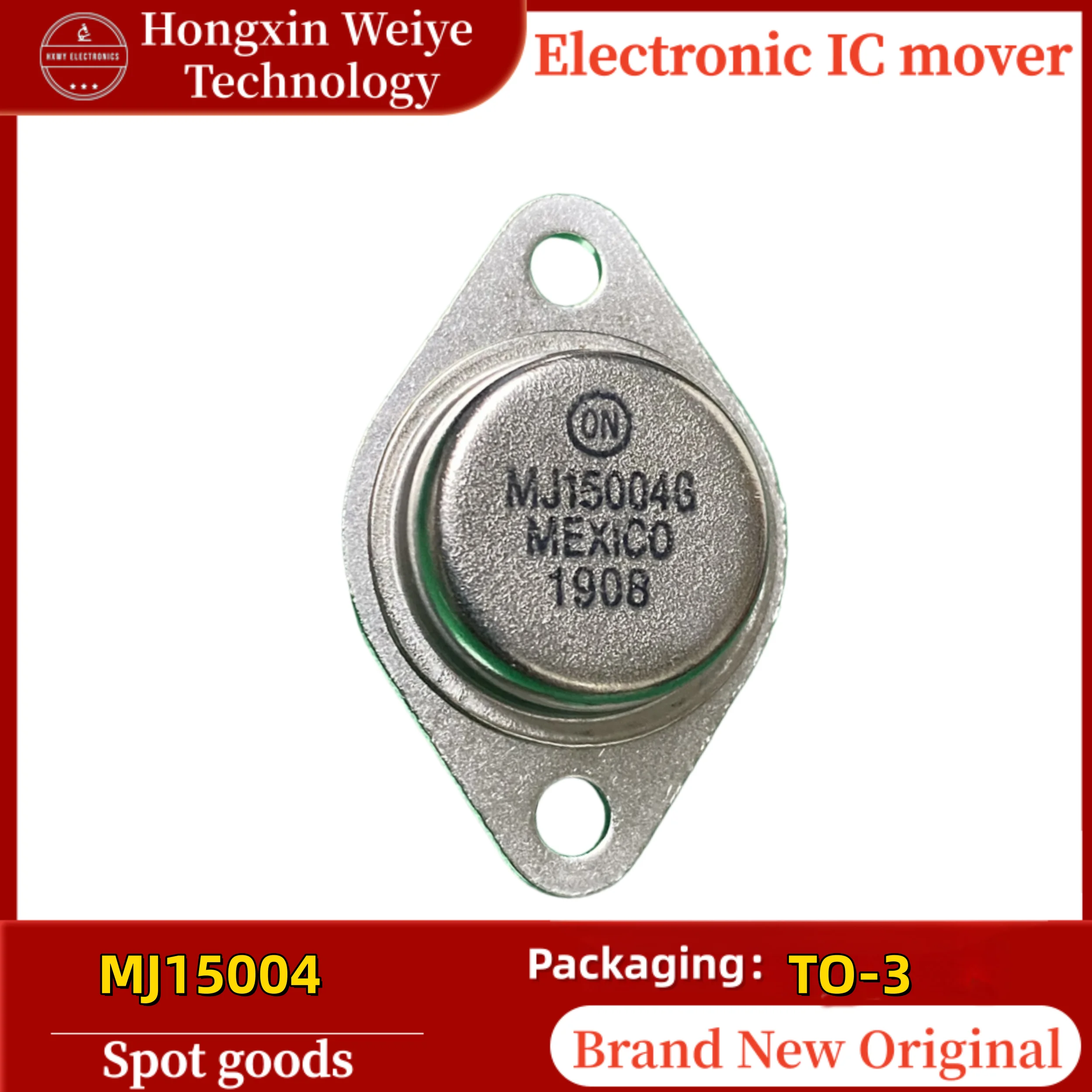 

5/20 PCS MJ15004 TO-3 20A 140V BJT Transistor Brand New In Stock
