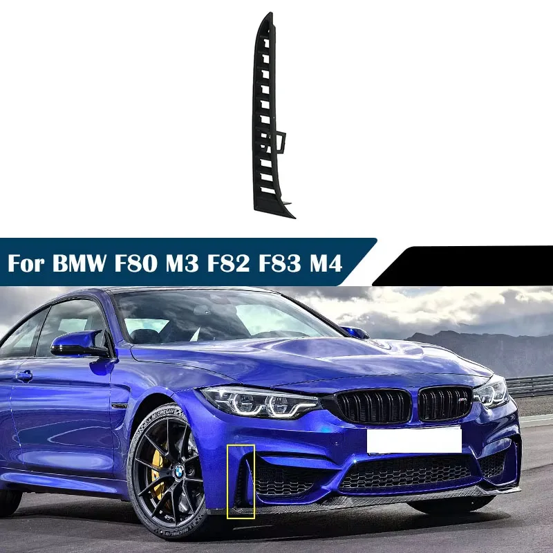 

Для BMW F80 M3 F82 F83 M4 передний бампер, нижняя боковая решетка, накладка на передний бампер 51118056599 51118056600