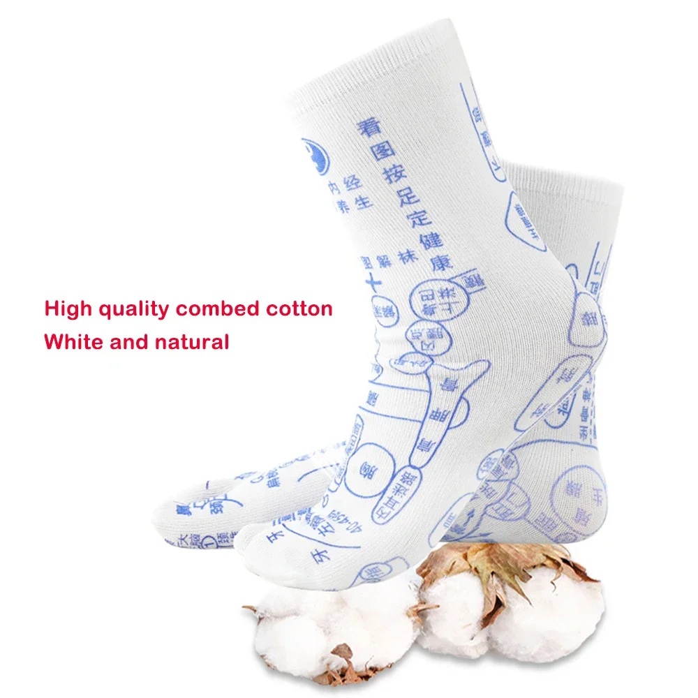 Chaussettes d'acupression pour massage des pieds, accessoire de physiothérapie et de relolologie, dropshipping