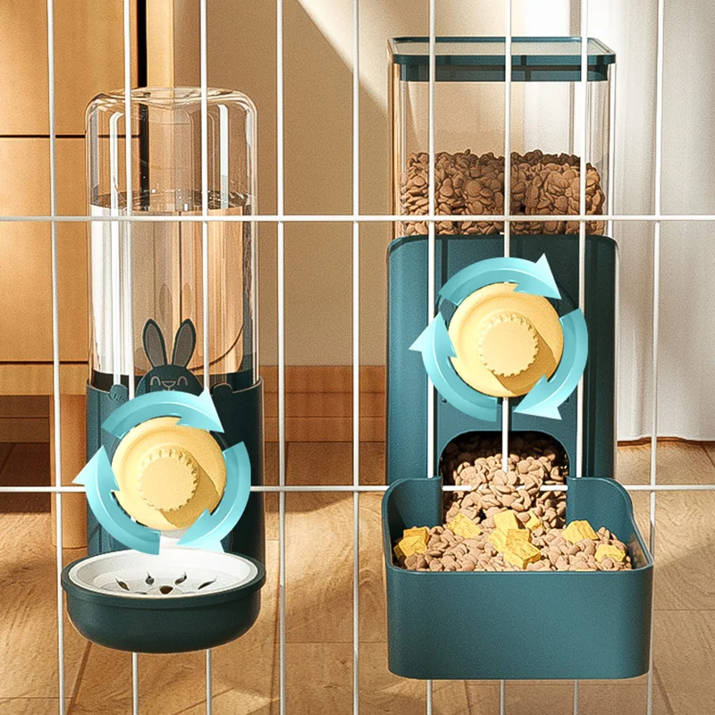 Hoopet Automatic Pet Bowls Cage Hanging Pet Water Bottle Drinking Fountain Puppy Cat Rabbit Bird Water Dispenser Drinking Produ