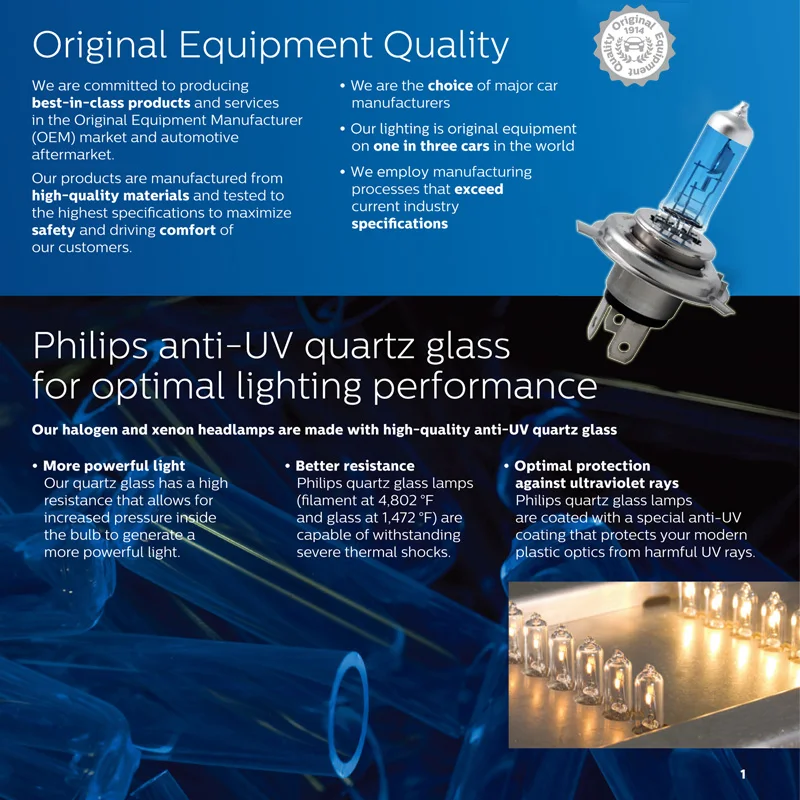 Philips H3 12V 55W Crystal Vision Car Halogen Fog Light PK22s 12336CVSM 4300K White Headlight with 2x T10 Blue Original Bulbs