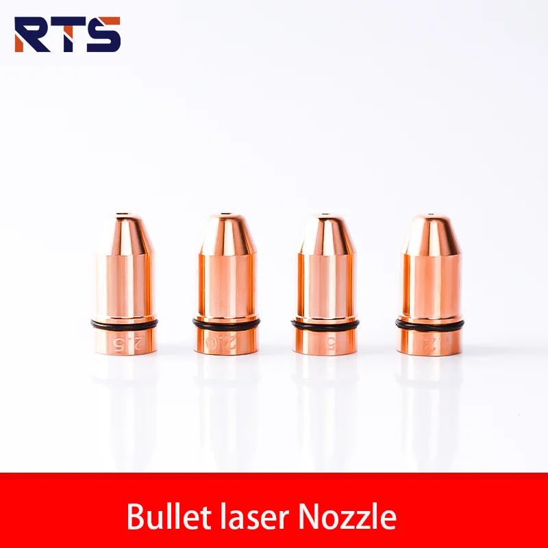 RTS 10PCS/Pack cutting nozzles, bullet-shaped style E, single and double-layer types, accessories for cutting machines.
