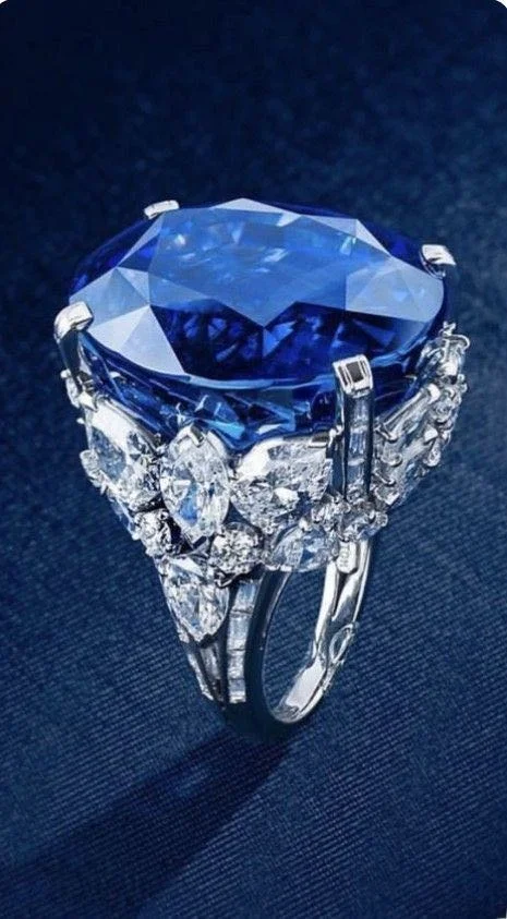 

Waterdrop Pear ape Sapphire Diamond Ring Engagement Ring for Women Wi New Model Faionable Jewelry