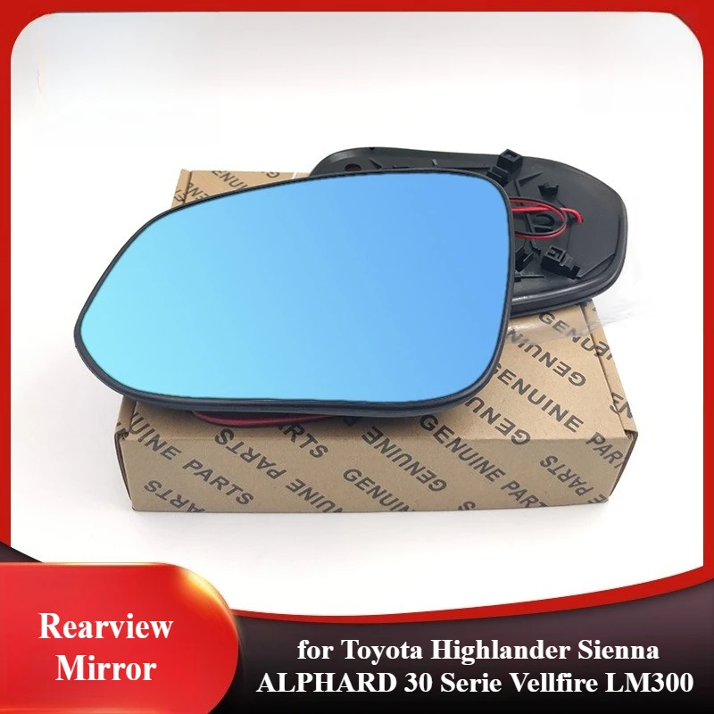 

Car Rearview Mirror Heating Turn Signal Anti-glare Revere Mirror for Toyota Highlander Sienna ALPHARD‌ 30 Serie Vellfire LM300