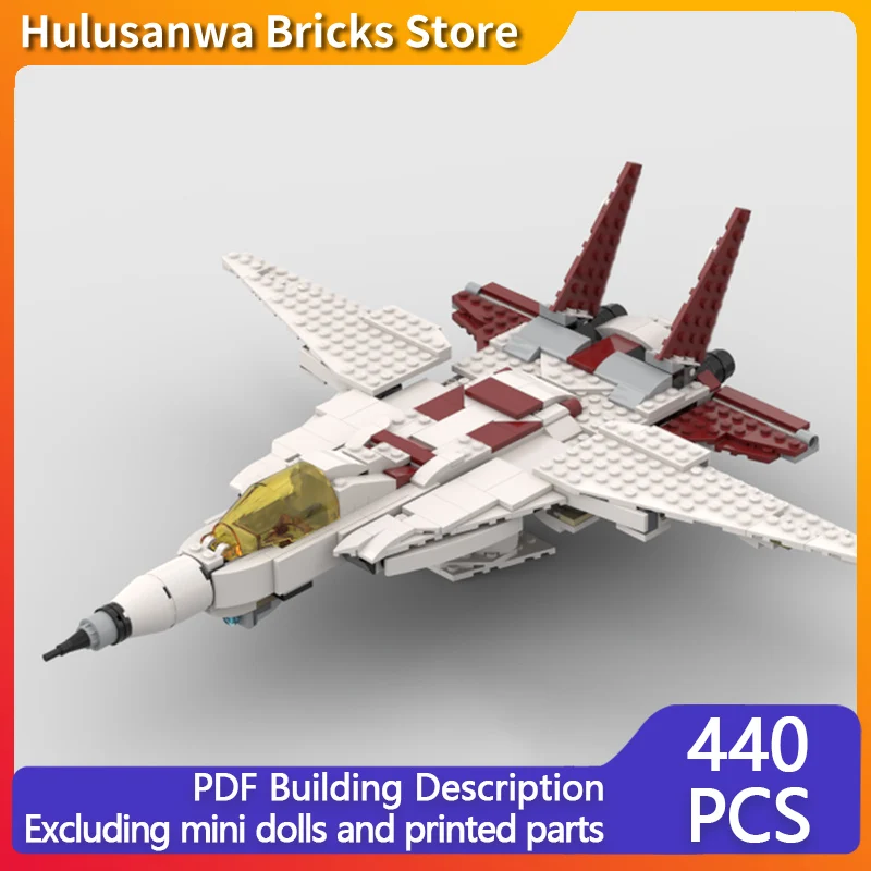 

Модель тяжелого истребителя F-14, конструктор MOC, военная техника, модульные технологичные подарки, набор для сборки, детские игрушки, праздничный подарок