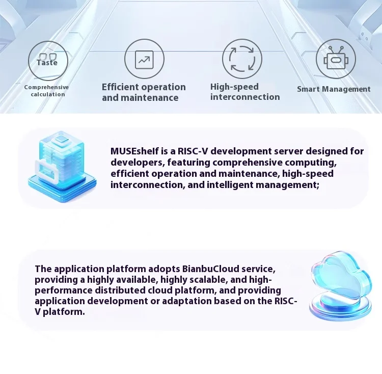 SPACEMIT MUSE Shelf Developer Server Stacking Space Time 8-Core RISCV Domestic Chip Self Developed Software Technology Stack