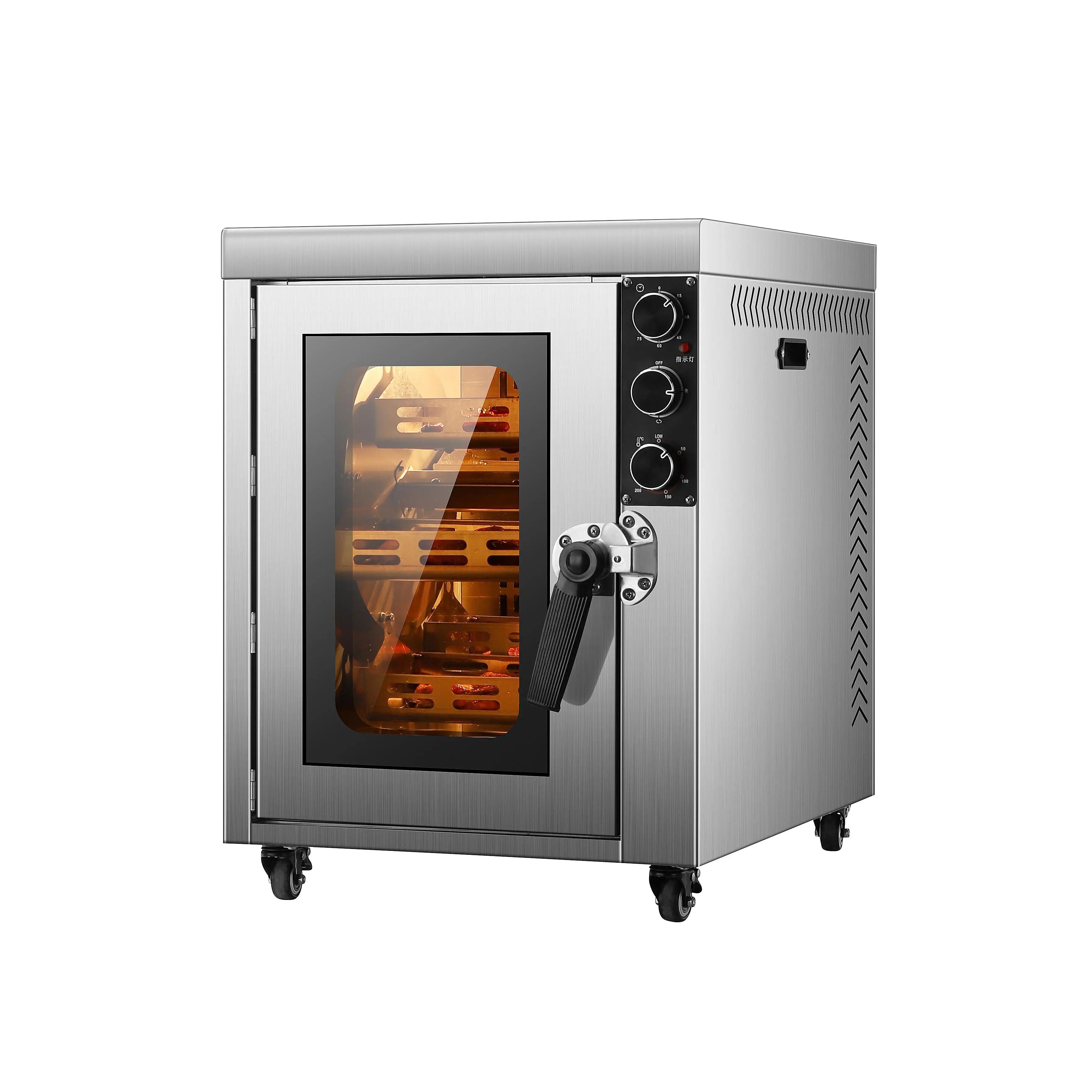 New High Capacity 120L Convection Pizza Oven 250Degrees for Restaurant Food Shop & Hotel with High Productivity Engine