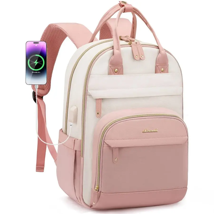 

Backpack for Women,Laptop Backpack Women,Fits 15.6 Inch Laptop Bag,School Backpacks,Fashion Travel Work Antitheft Bag,Waterproof