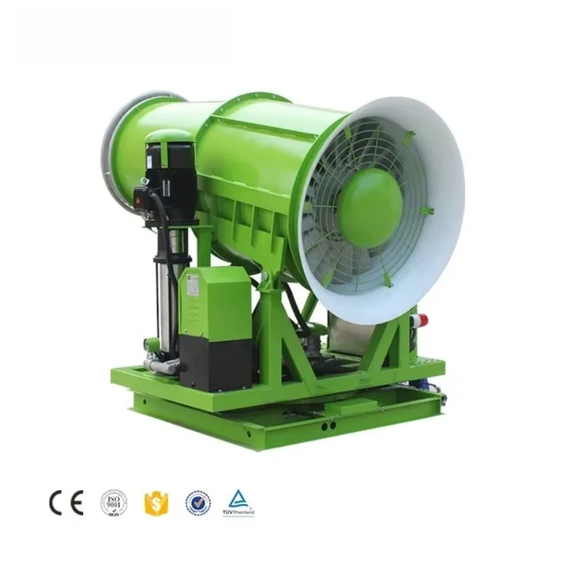 

80M Environmental Dust Control Water Mist Sprayer Stainless Steel Tractor Mounted Fog Cannon For Construction Mine Quarry