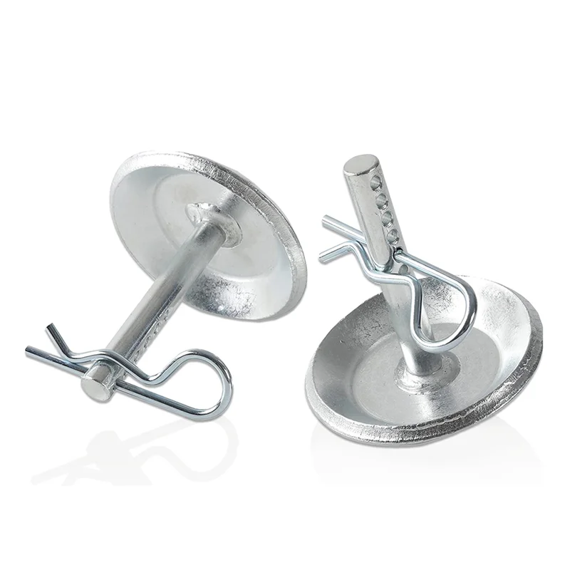 

Snow Plow Skid Shoe Blade Protector Replacement Skids Shoes With Round Shaft And Adjustable Pin Placement Lock Plow