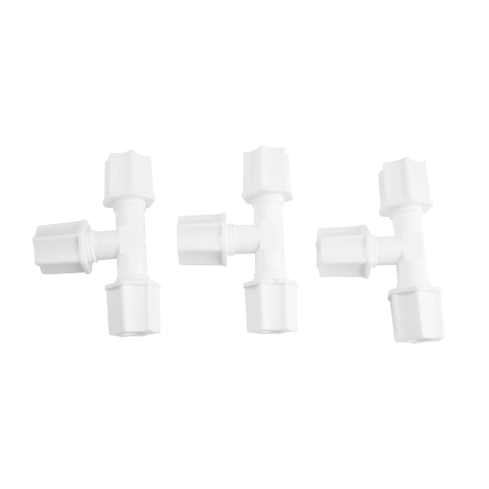 Union  Tee 1/4-Inch Tube Connectors For Water Filters And RO Systems