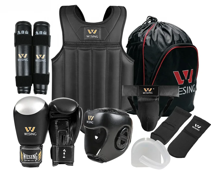 set sanda protective gear sanda equipment set boxing equipment