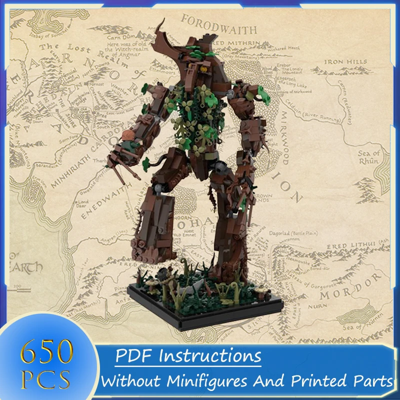 

Rings Movie Series Treebeard Building Blocks Creative Display Model Technology DIY Assembly Collection Bricks Toys Gifts