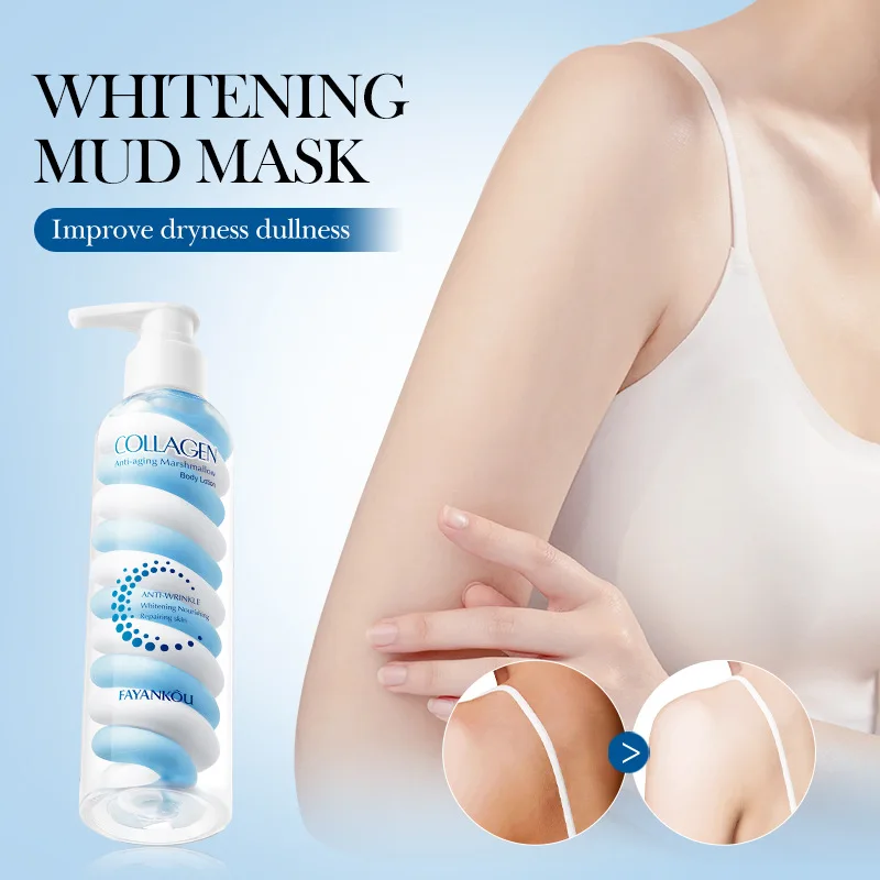 

Collagen Whitening Body Lotion Skin Moisturizing Hydrate Smooth Body Cream Skin Lightening Cream Anti-wrinkle Body Care