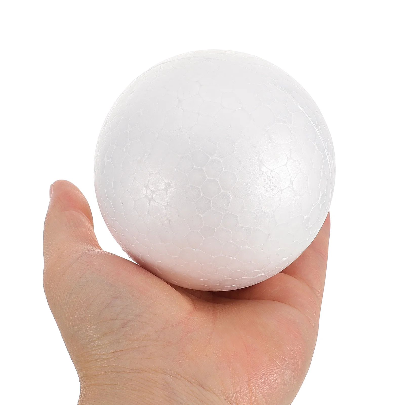 10 stks Schuimballen Witte Gladde Ambachtelijke Ballen Voor Diy Schilderen Schoolprojecten Vakantie Decoraties Kinderen Bal Kerstballen Ornamenten