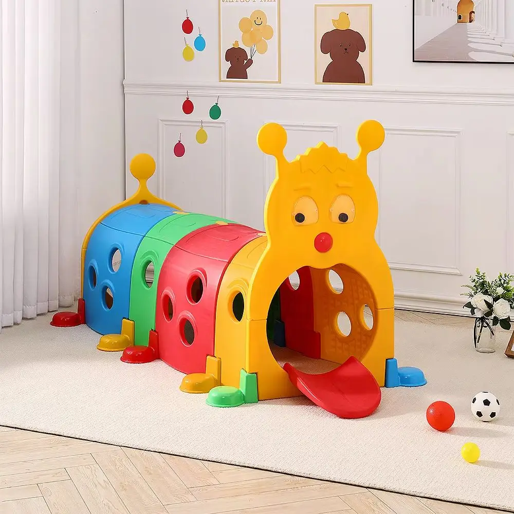 Caterpillar Crawl and Climb Tunnel for Kids