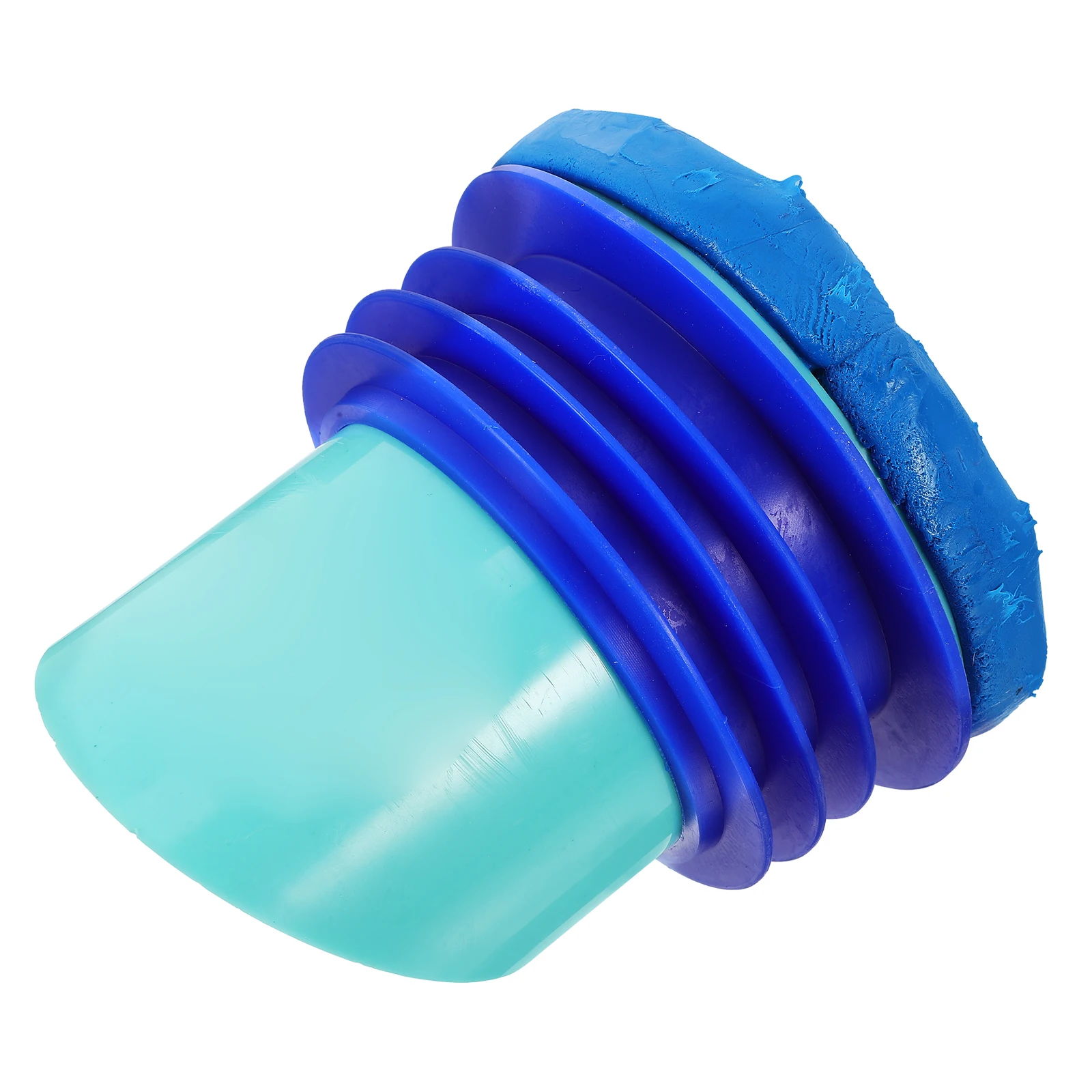 

Toilet Sealing Ring Universal Bowl Gasket with Flange Blue Bathroom Accessories Strong Seal Easy Install Anti Odor Leak Proof