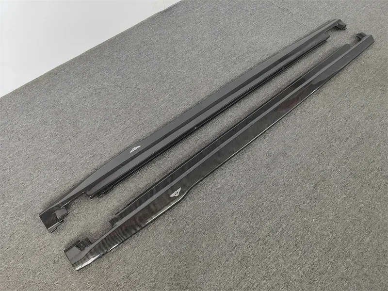 For the 15-17 Bentley Continental GT carbon fiber ST style side skirt body kit rear diffuser rear spoiler front bumper edge