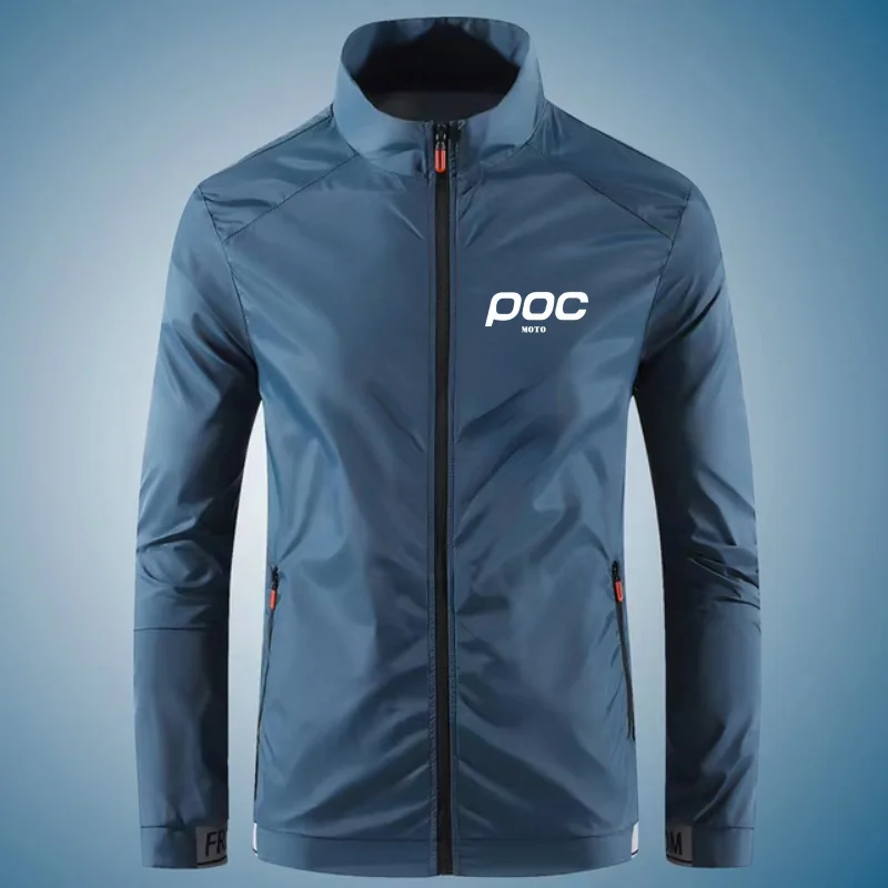 

Outdoor Moto Poc Cycling Summer Anti-uv Thin Jacket Bicycle Racing Windbreaker Sportwear Coat Fashion Men's Mountain Bike Jacke
