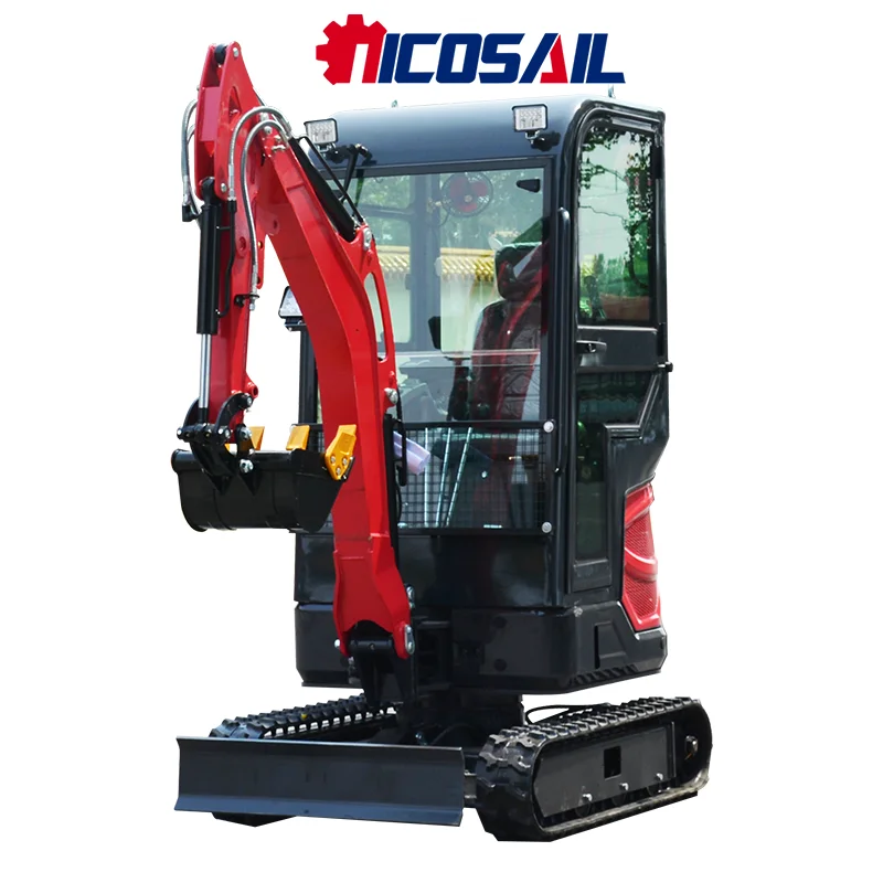 

Economically efficient crawler excavator tailless excavator small excavator 1.8-ton customized product