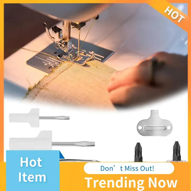 ABNL 7 Pieces Sewing Machine Cleaning Kit, Tweezers Double Head Lint Brush, Sewing Supplies Sewing Tools Repair Machine