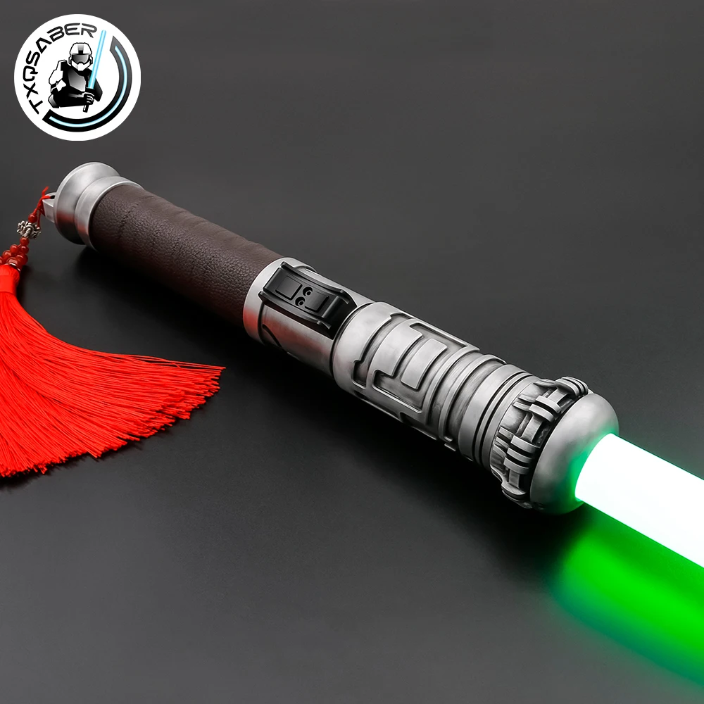 TXQSABER Lightsaber Neo Pixel SNV4 Smooth Swing Metal Hilt Color Change Force Blaster Laser Sword Halloween Cosplay Toys Avenger